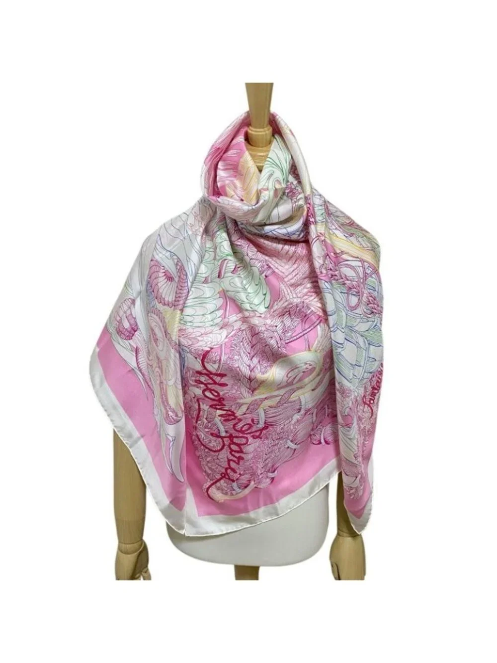 ★SOLD★ Hermes Carre 140 Imaginary Botanical Silk Scarf Shawl - Picture 1 of 6